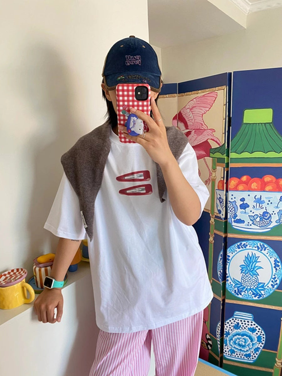 Oversized Round Neck Tshirt