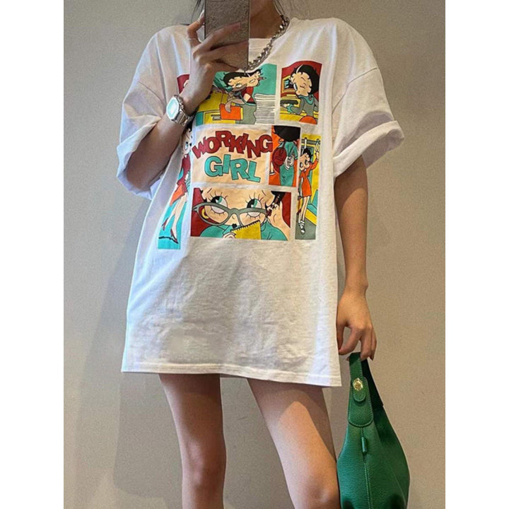 Oversized Round Neck Tshirt