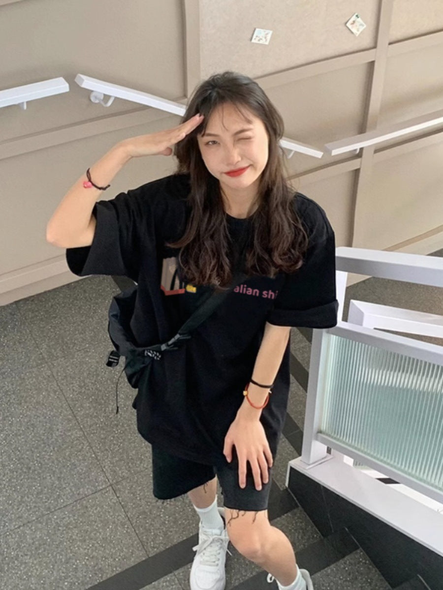 Oversized Round Neck Tshirt