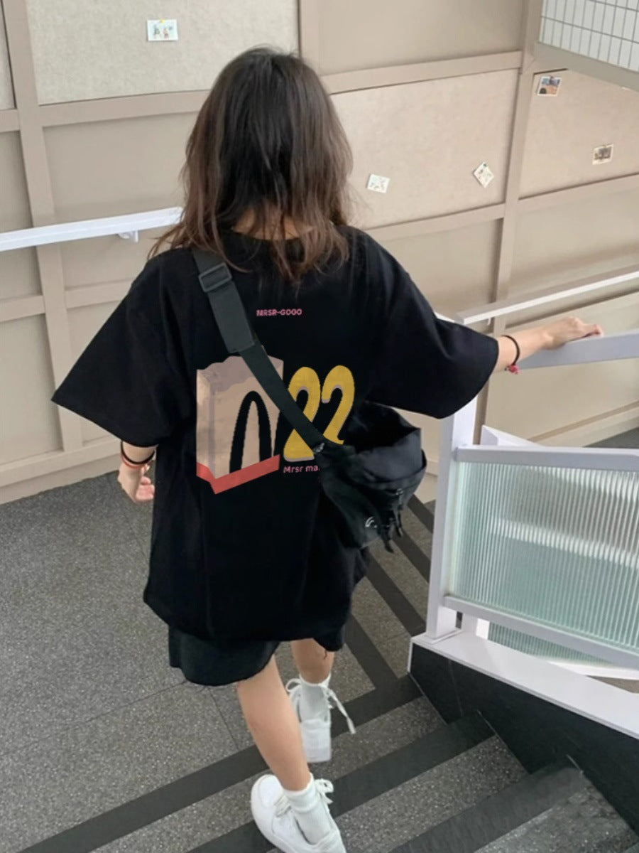 Oversized Round Neck Tshirt