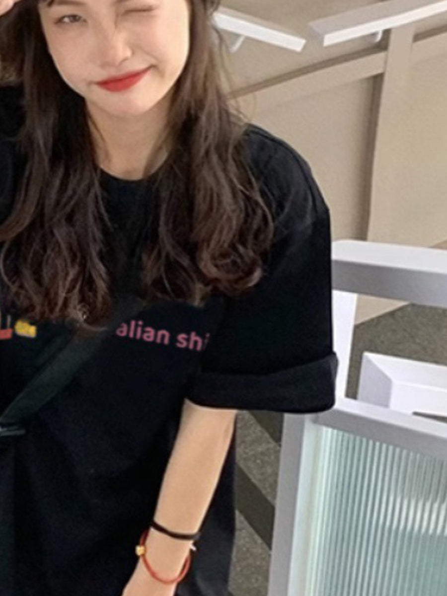 Oversized Round Neck Tshirt