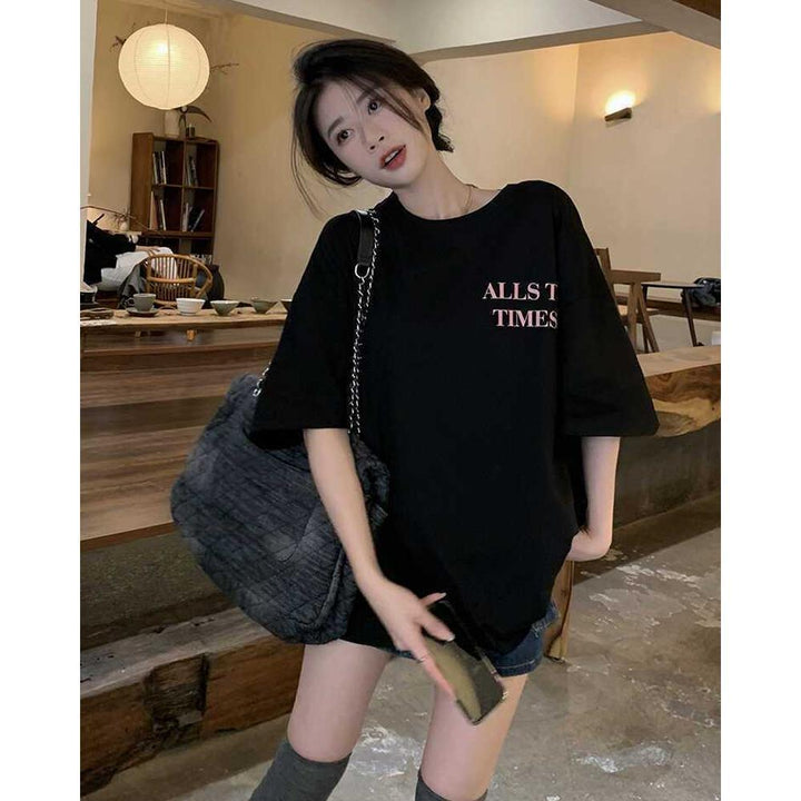 Oversized Round Neck Tshirt