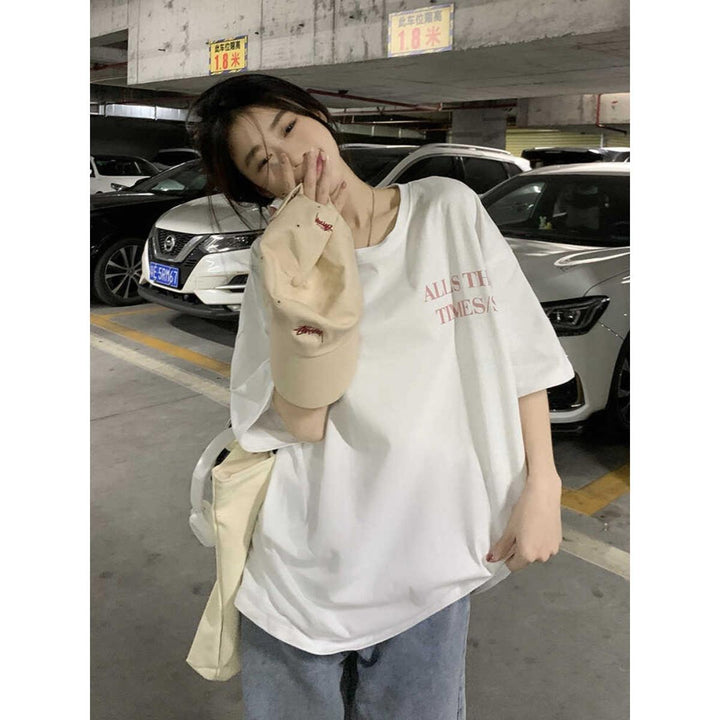 Oversized Round Neck Tshirt