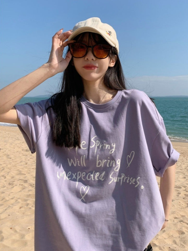 Oversized Round Neck Tshirt