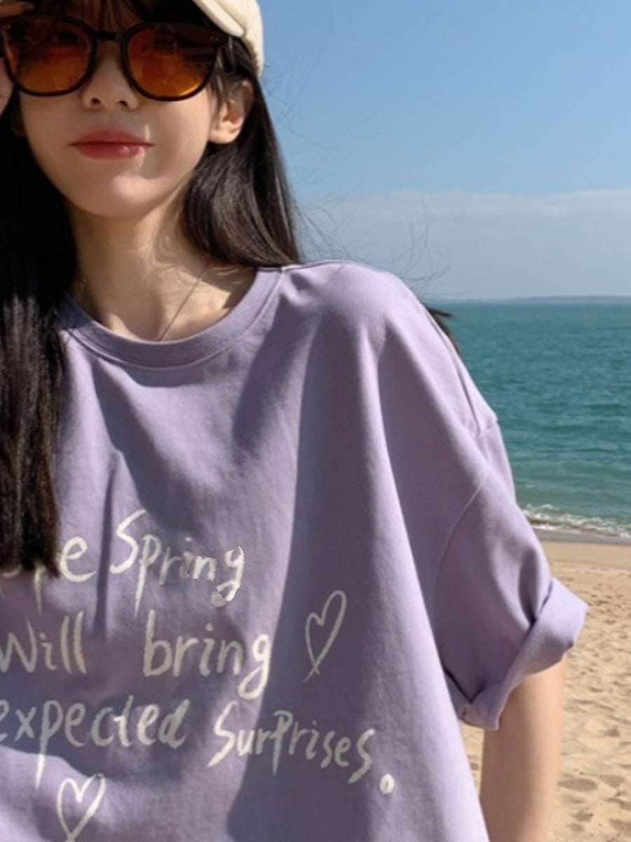Oversized Round Neck Tshirt