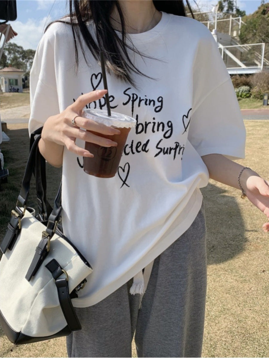 Oversized Round Neck Tshirt