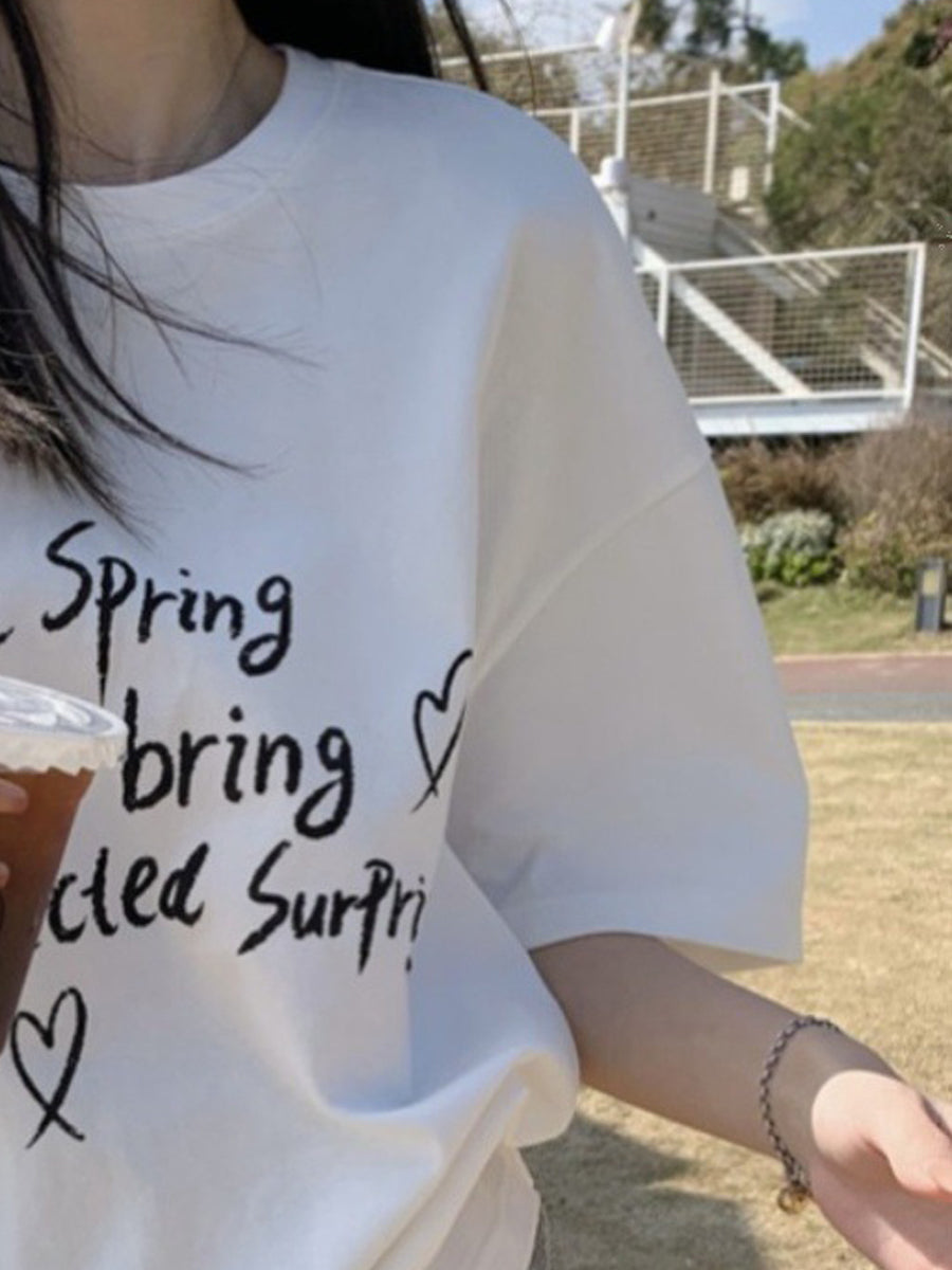 Oversized Round Neck Tshirt