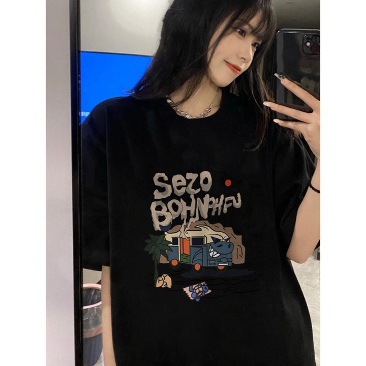 Oversized Round Neck Tshirt