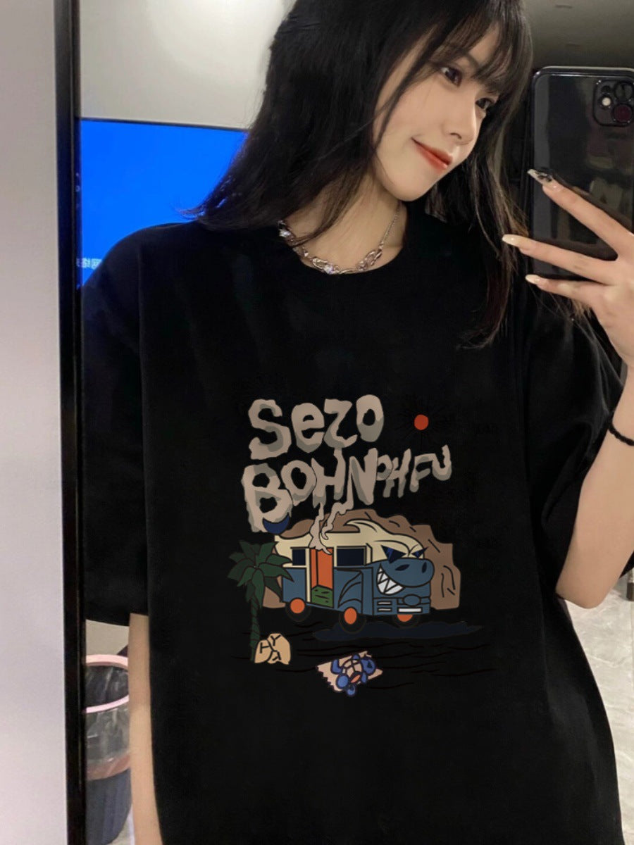 Oversized Round Neck Tshirt