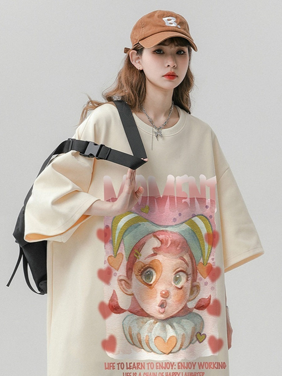 Oversized Round Neck Tshirt