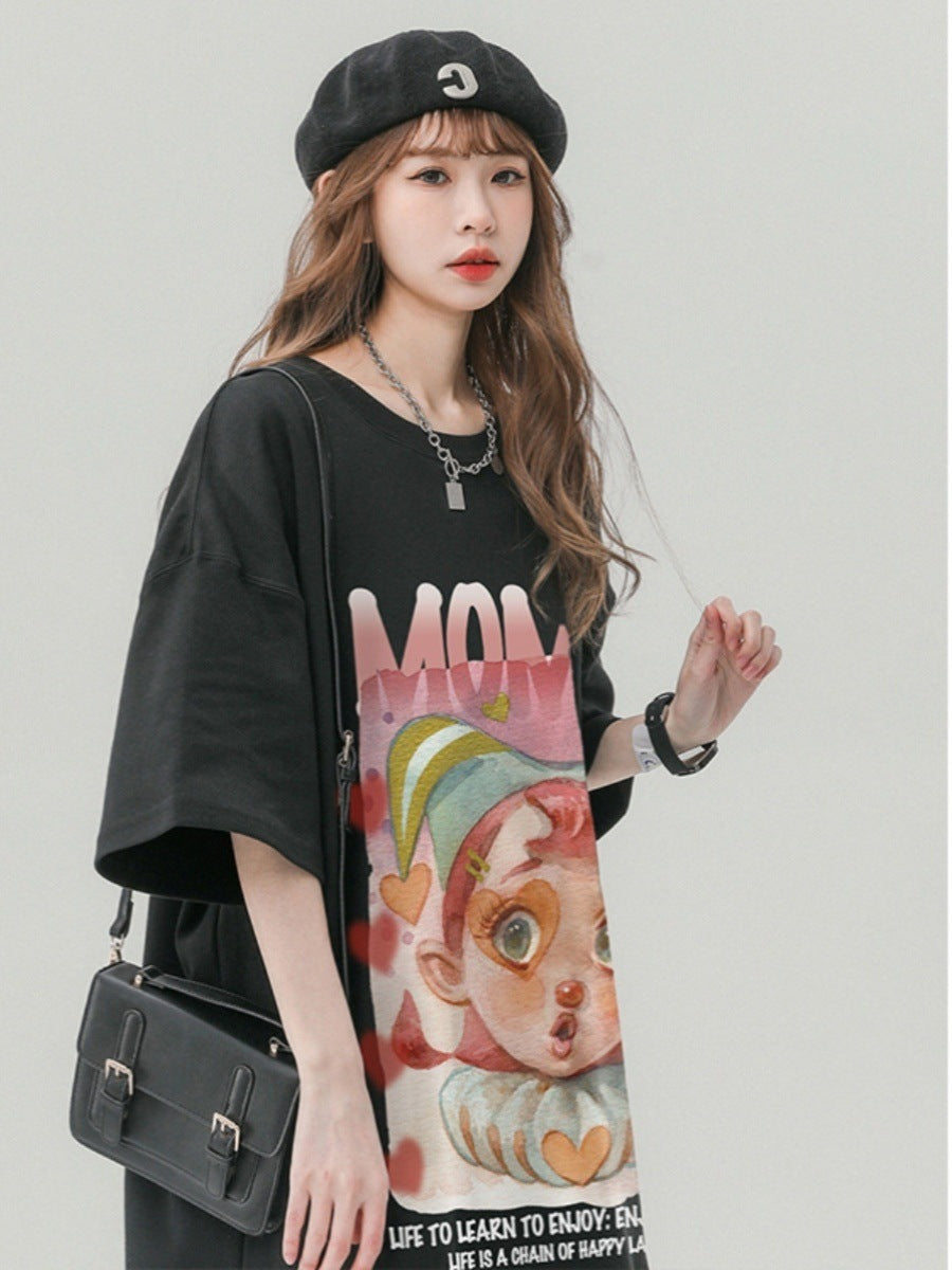 Oversized Round Neck Tshirt