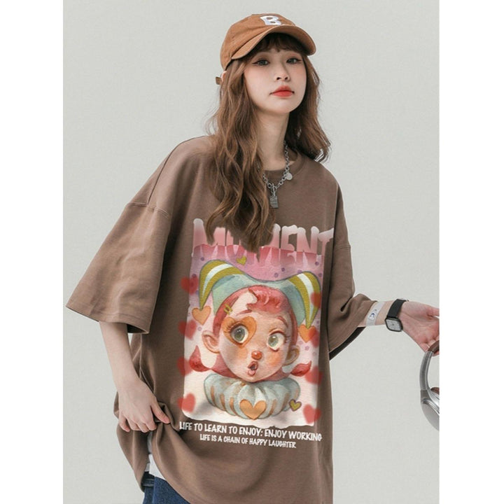 Oversized Round Neck Tshirt