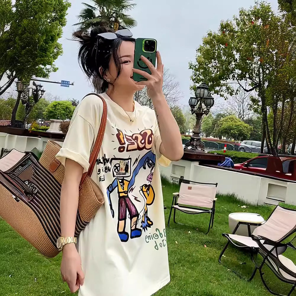 Oversized Round Neck Tshirt