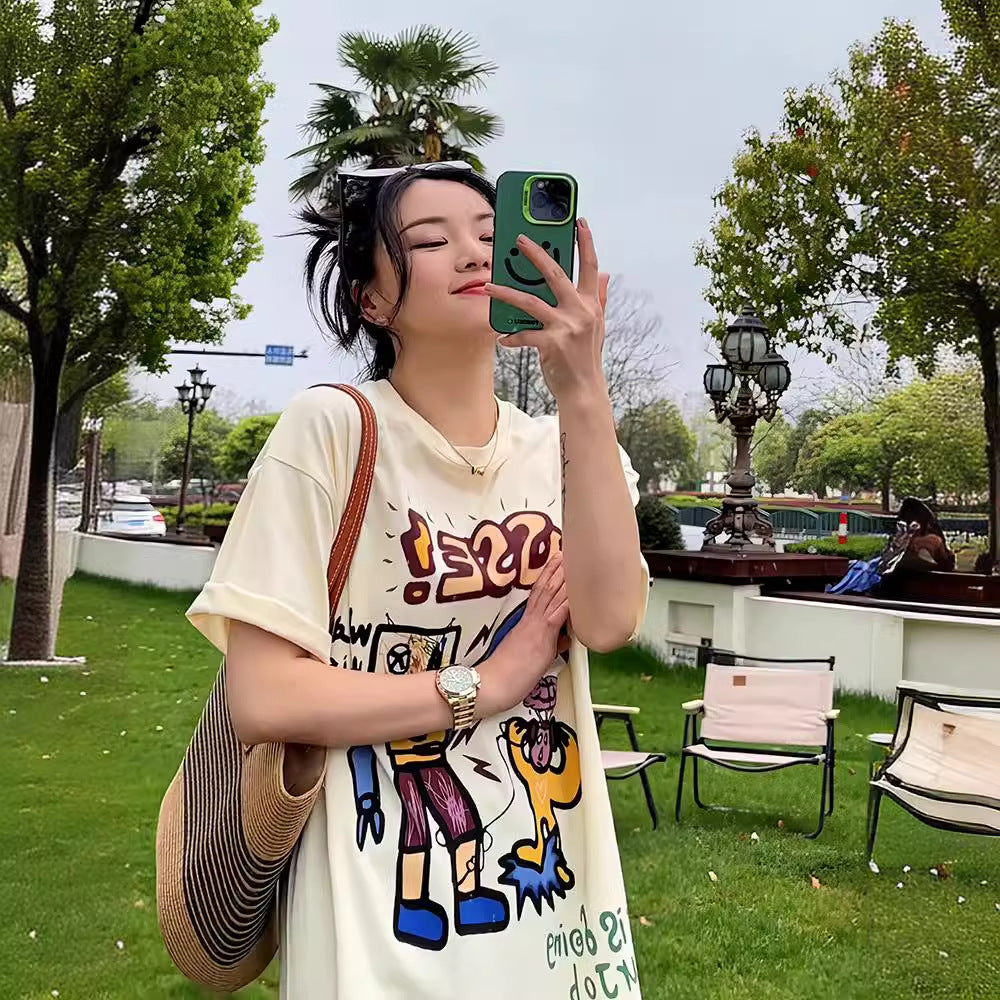 Oversized Round Neck Tshirt