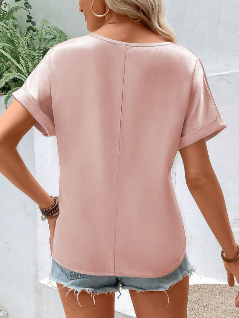 Regular Fit V-Neck Tshirt