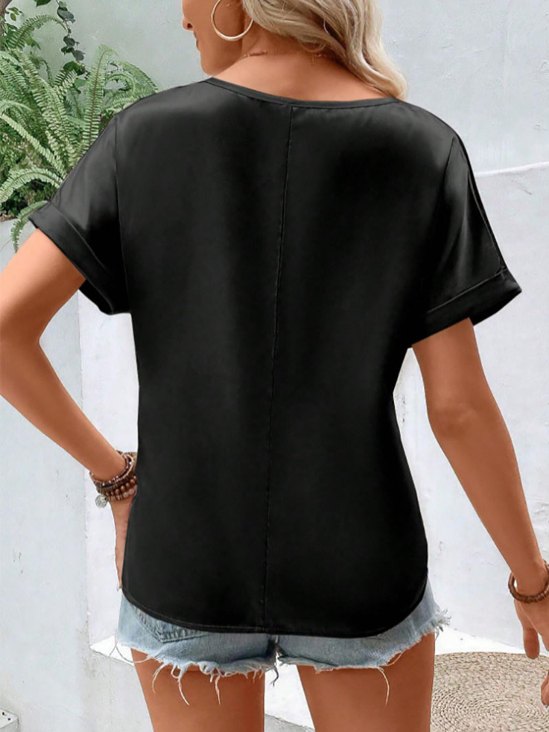 Regular Fit V-Neck Tshirt