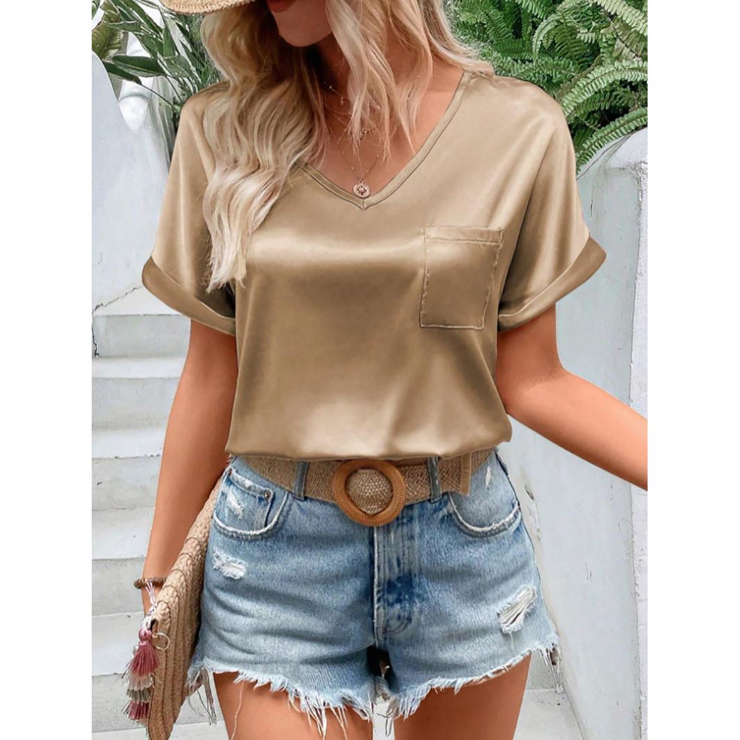 Regular Fit V-Neck Tshirt