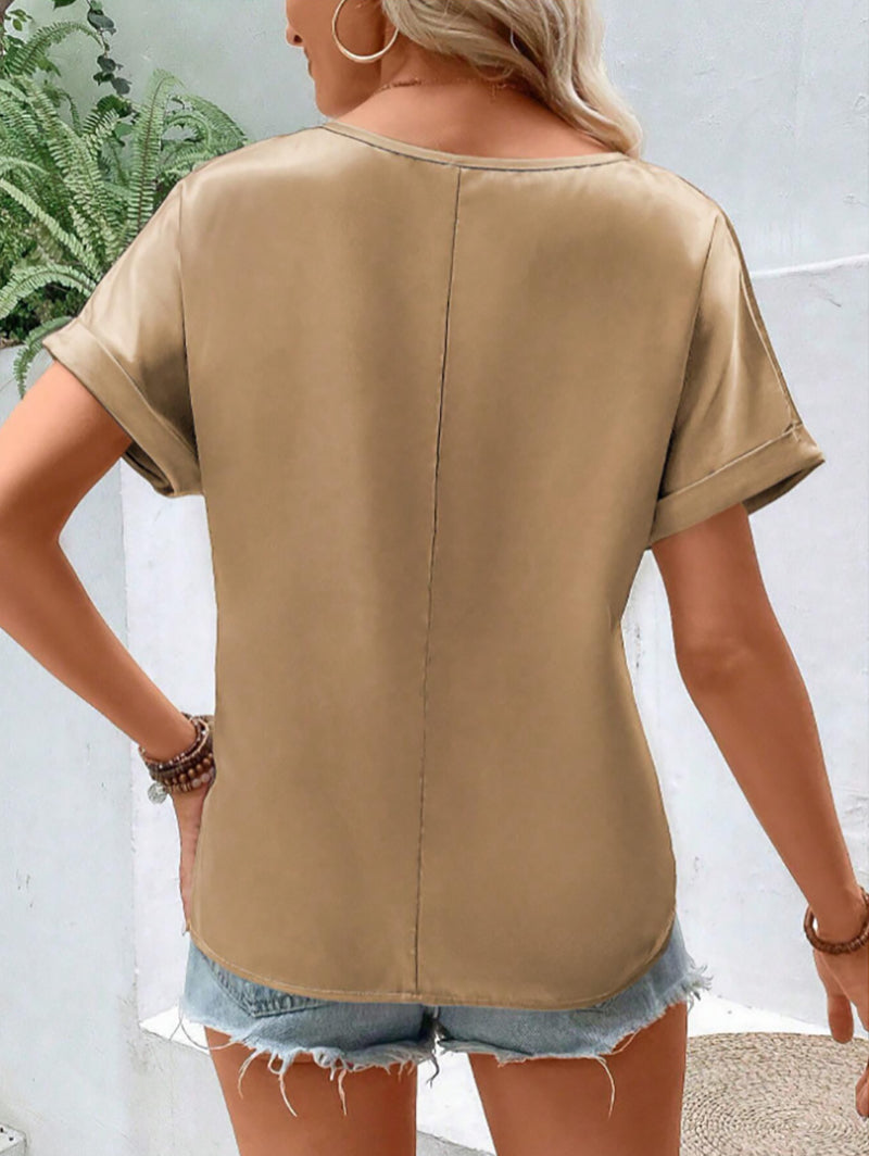 Regular Fit V-Neck Tshirt