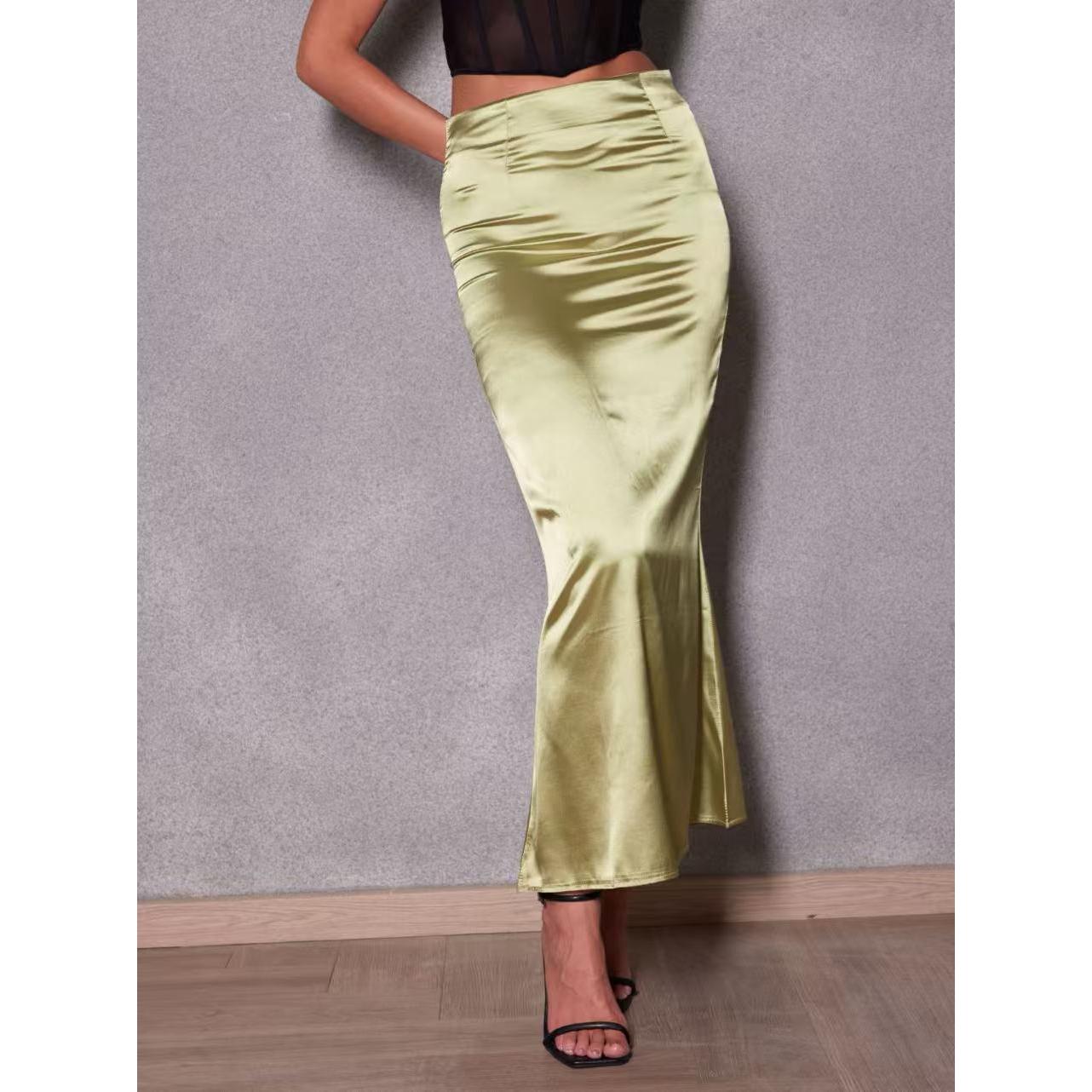 Solid Pencil Skirt