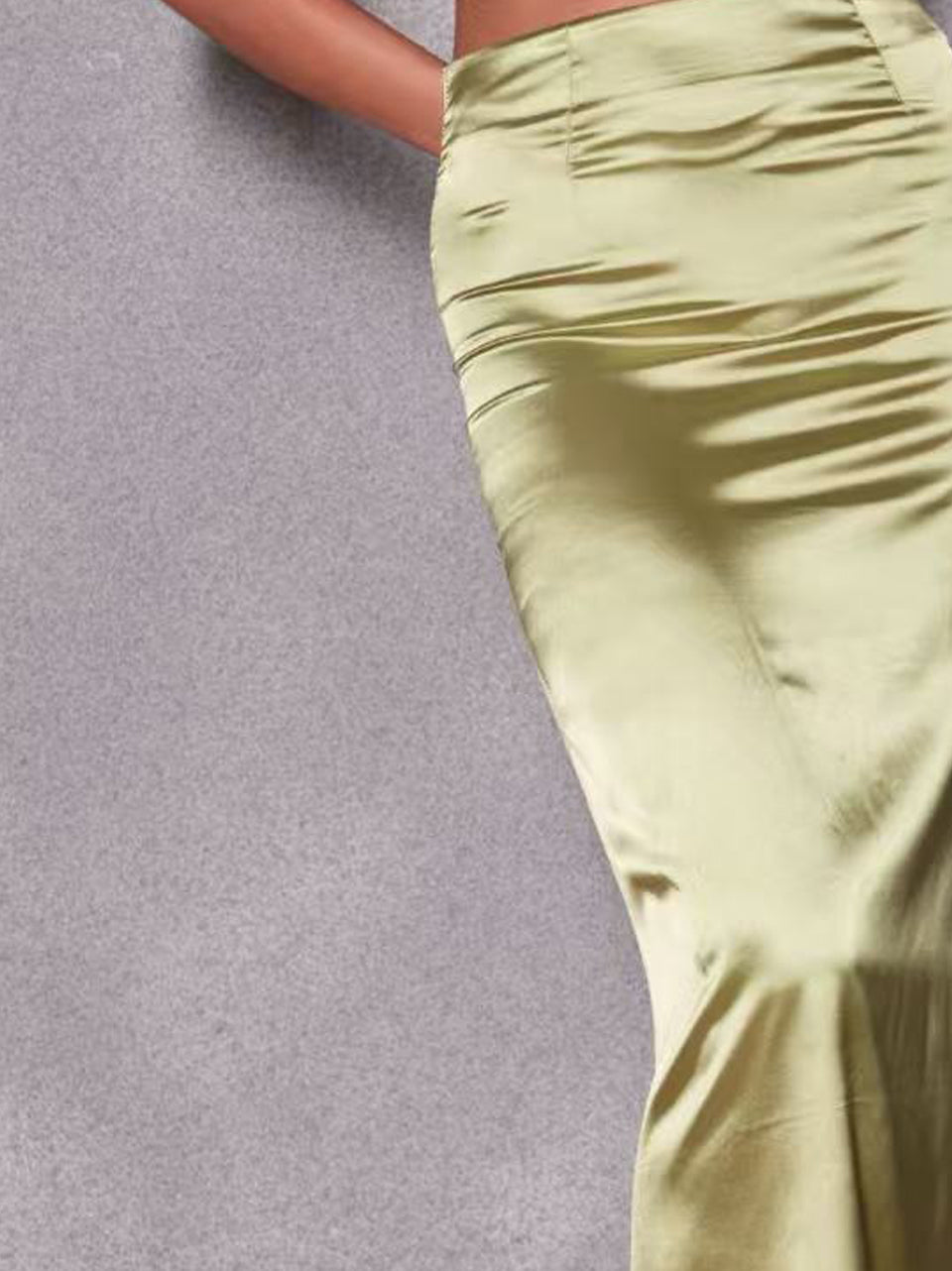 Solid Pencil Skirt