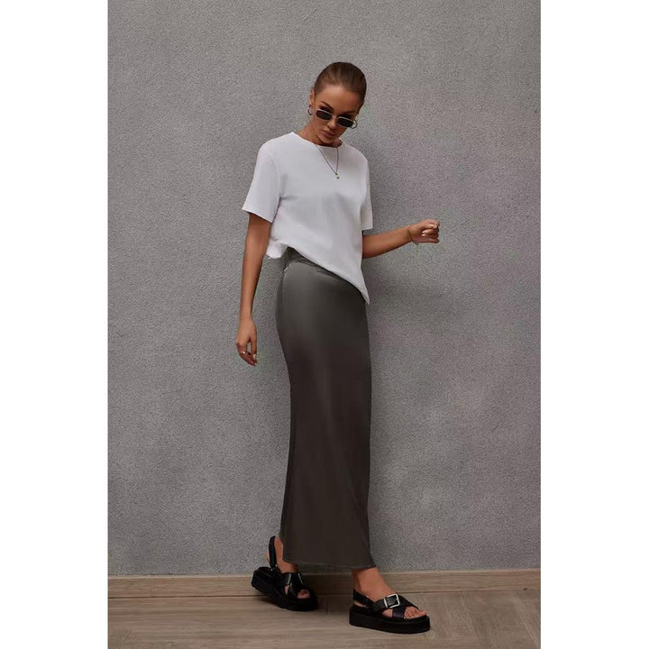 Solid Pencil Skirt