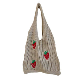 Khaki Printed One Handle Handheld Bag