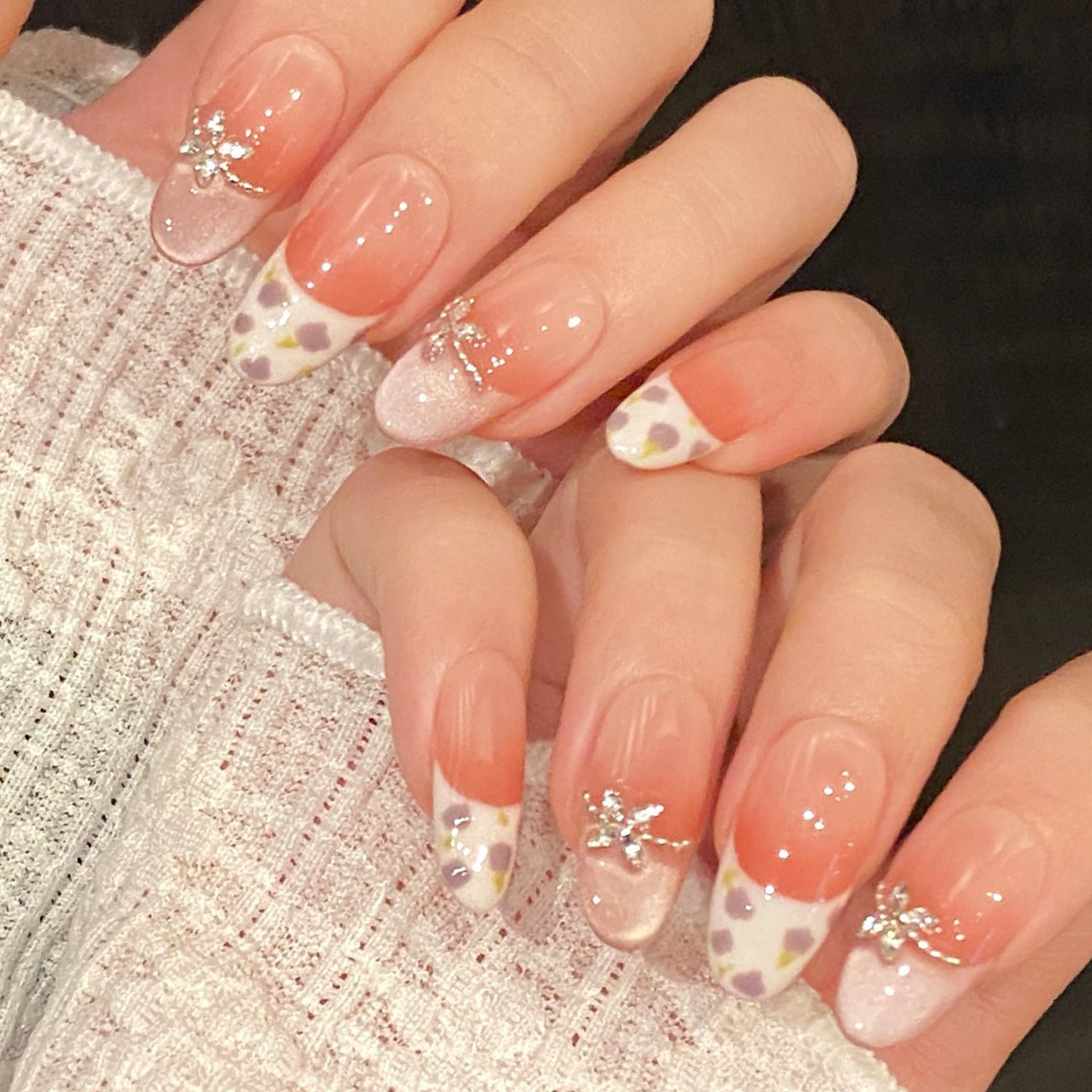 Set Of 10 Artificial Reusable Nails