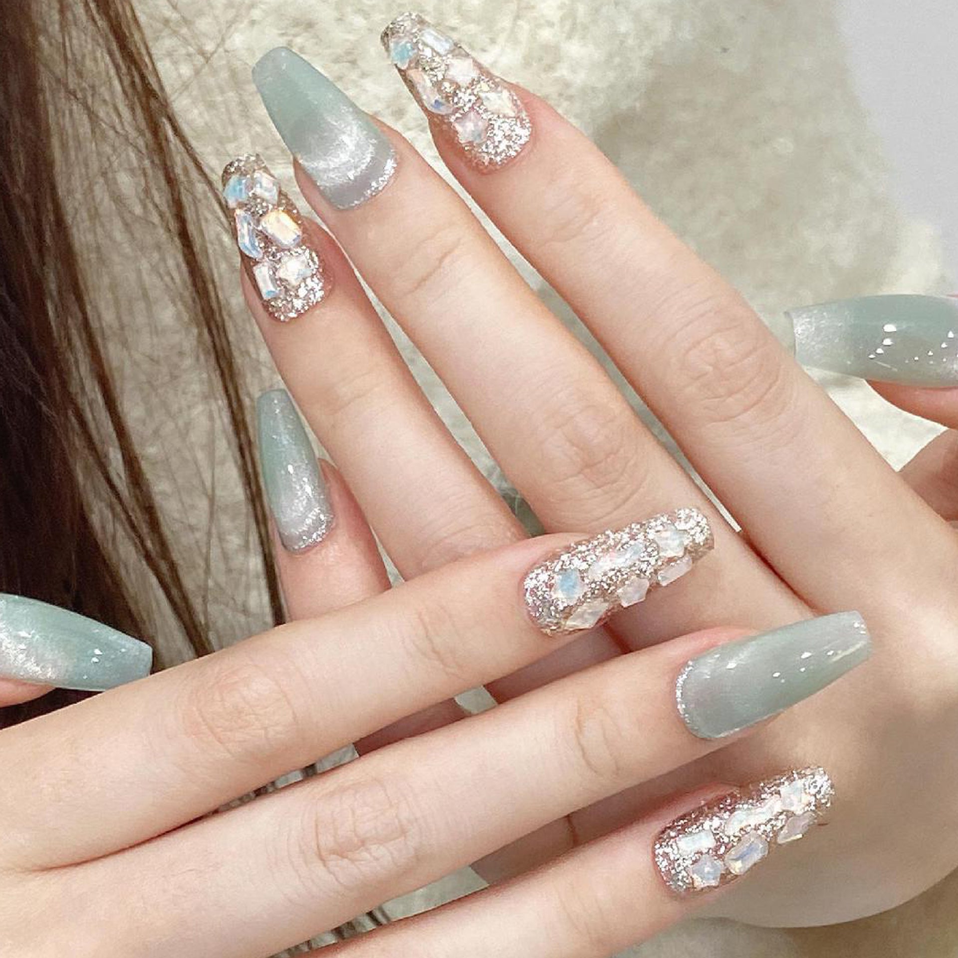 10Pcs Artificial Reusable Nail Extension