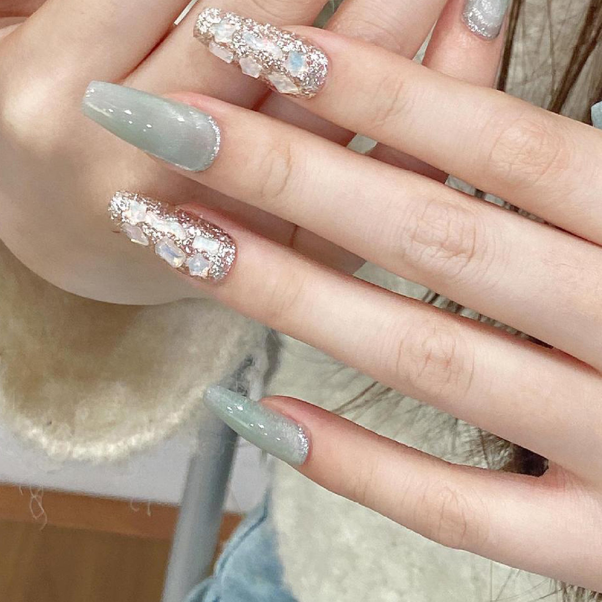 10Pcs Artificial Reusable Nail Extension