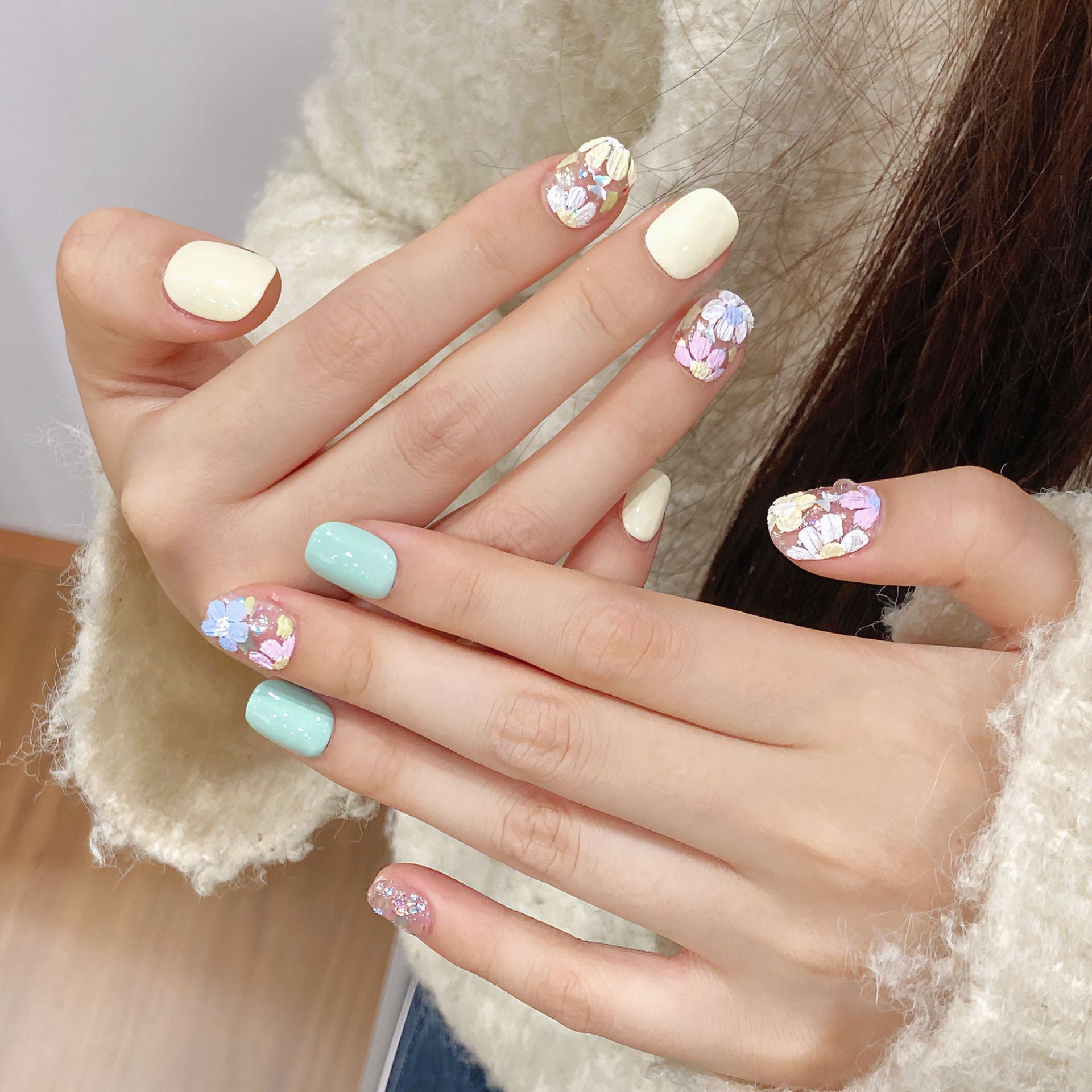 10Pcs Artificial Reusable Nails