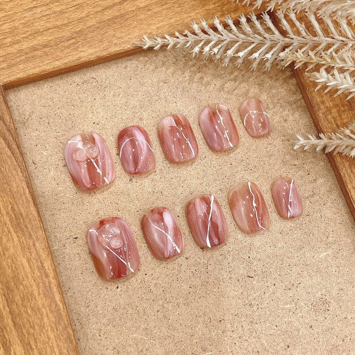 10Pcs Artificial Reusable Nails