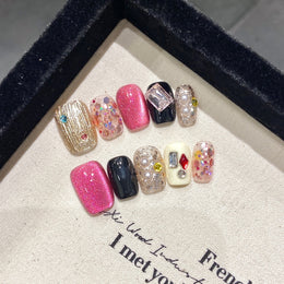 10 Pieces Artificial Reusable Nail Extension