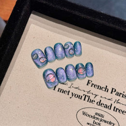 Set Of 10 Artificial Nail Extension