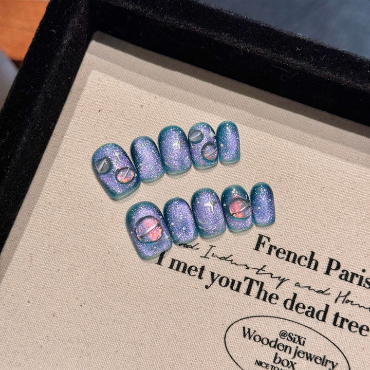 Set Of 10 Artificial Nail Extension