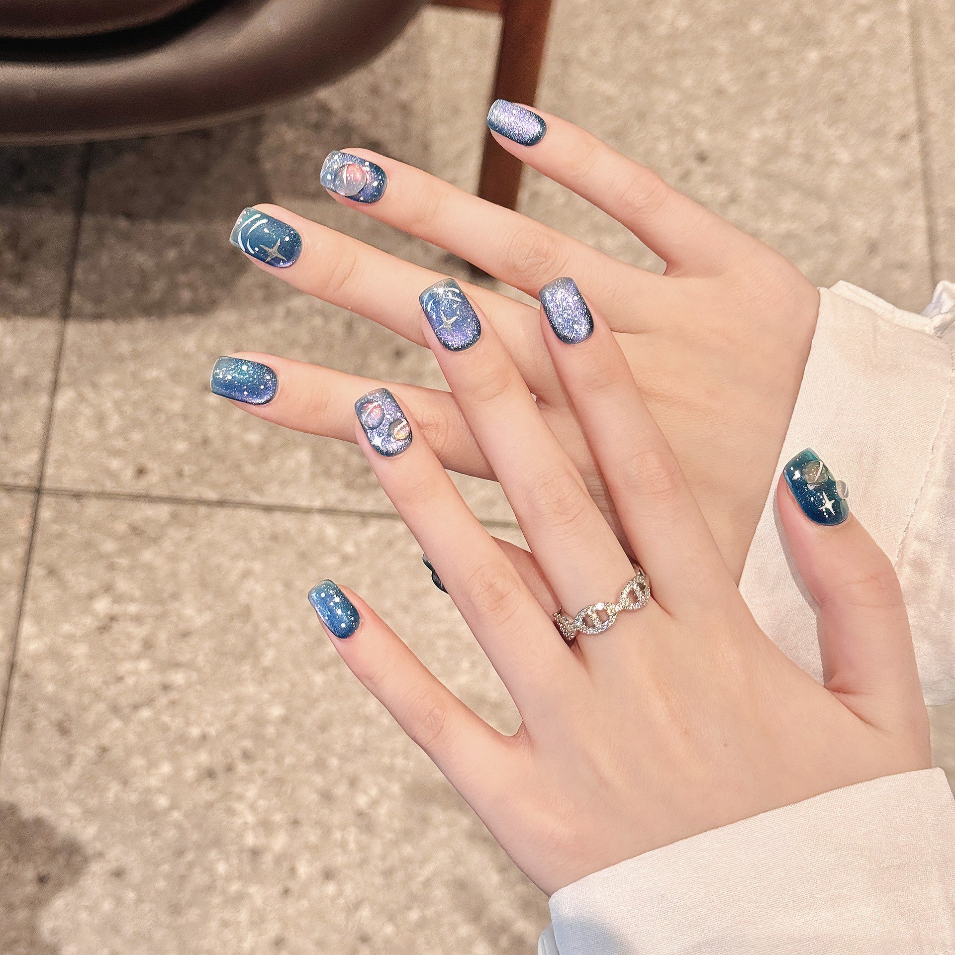 Set Of 10 Artificial Nail Extension