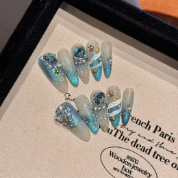 Set Of 10 Artificial Reusable Nails