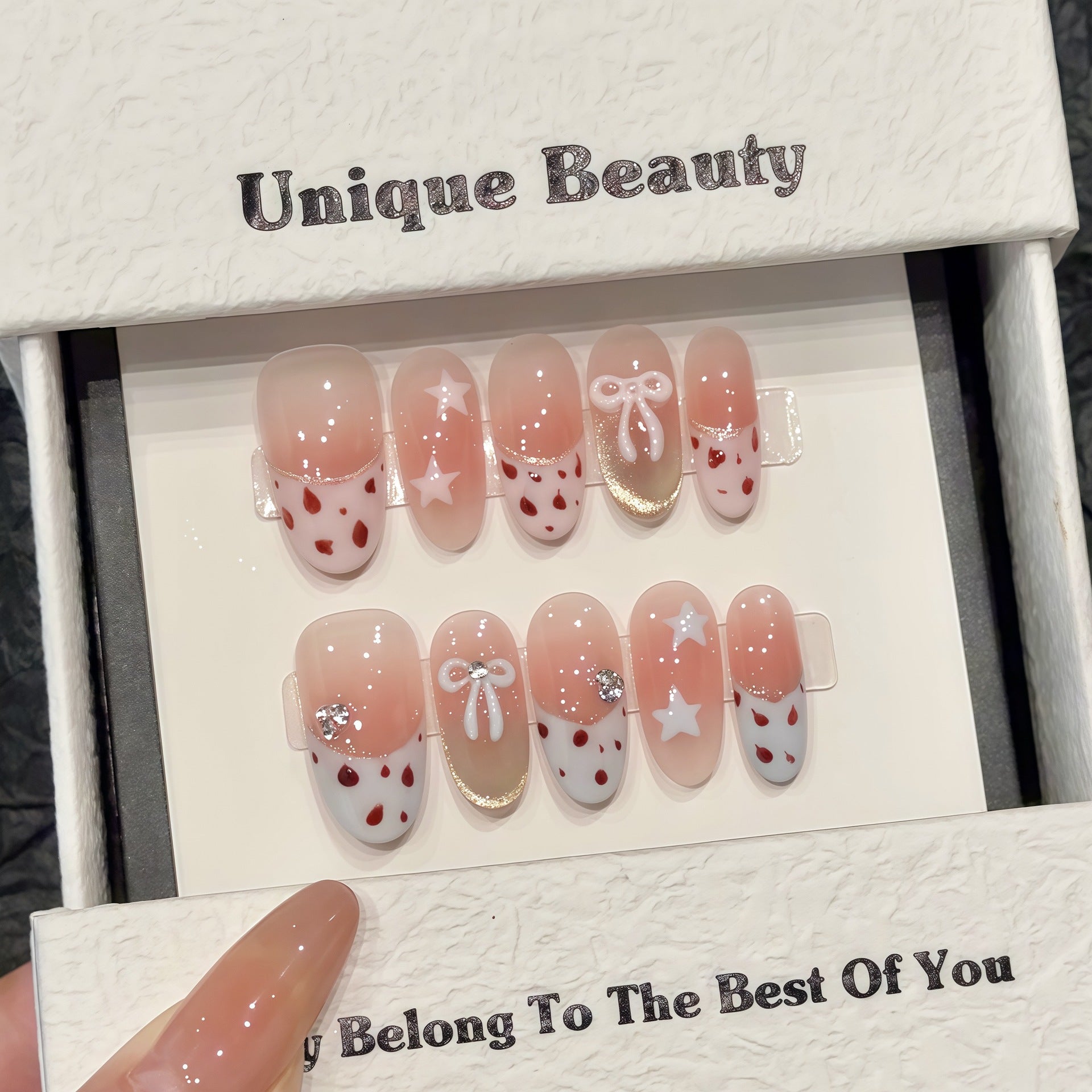 Set Of 10 Nail Extension
