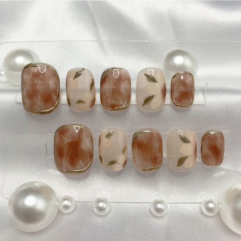 Set Of 10 Reusable Artificial Nail Extension