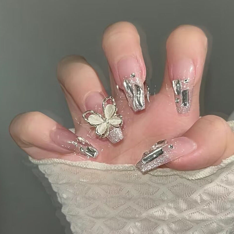 Set Of 10 Artificial Reusable Nails