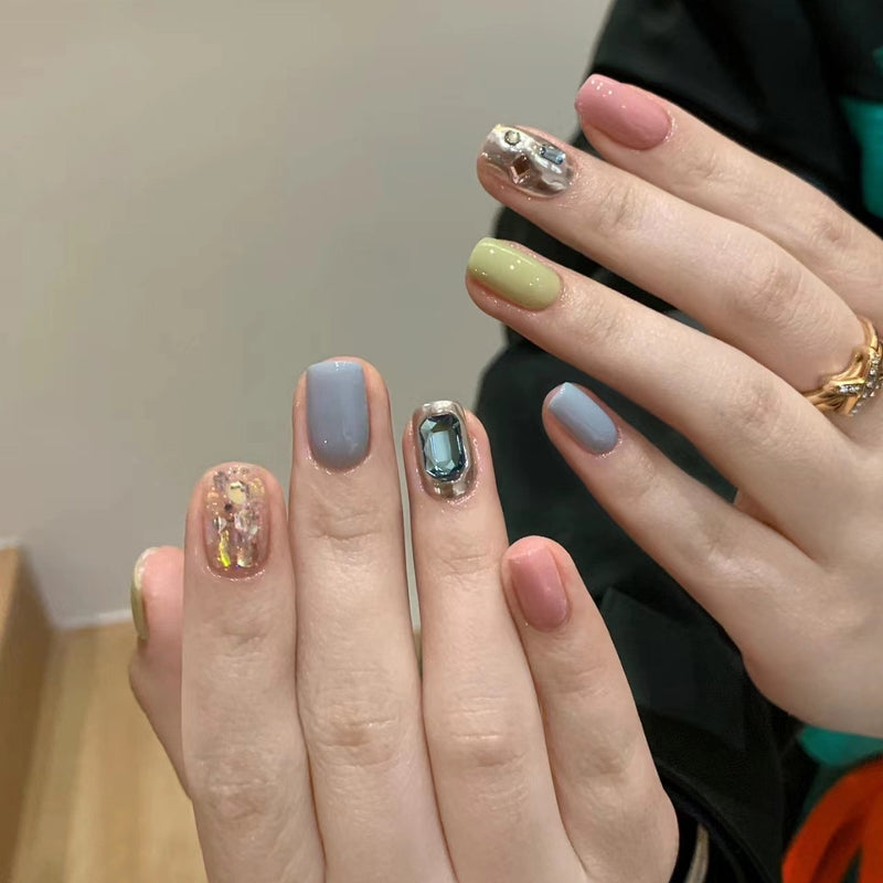 Set Of 10 Artificial Reusable Nails