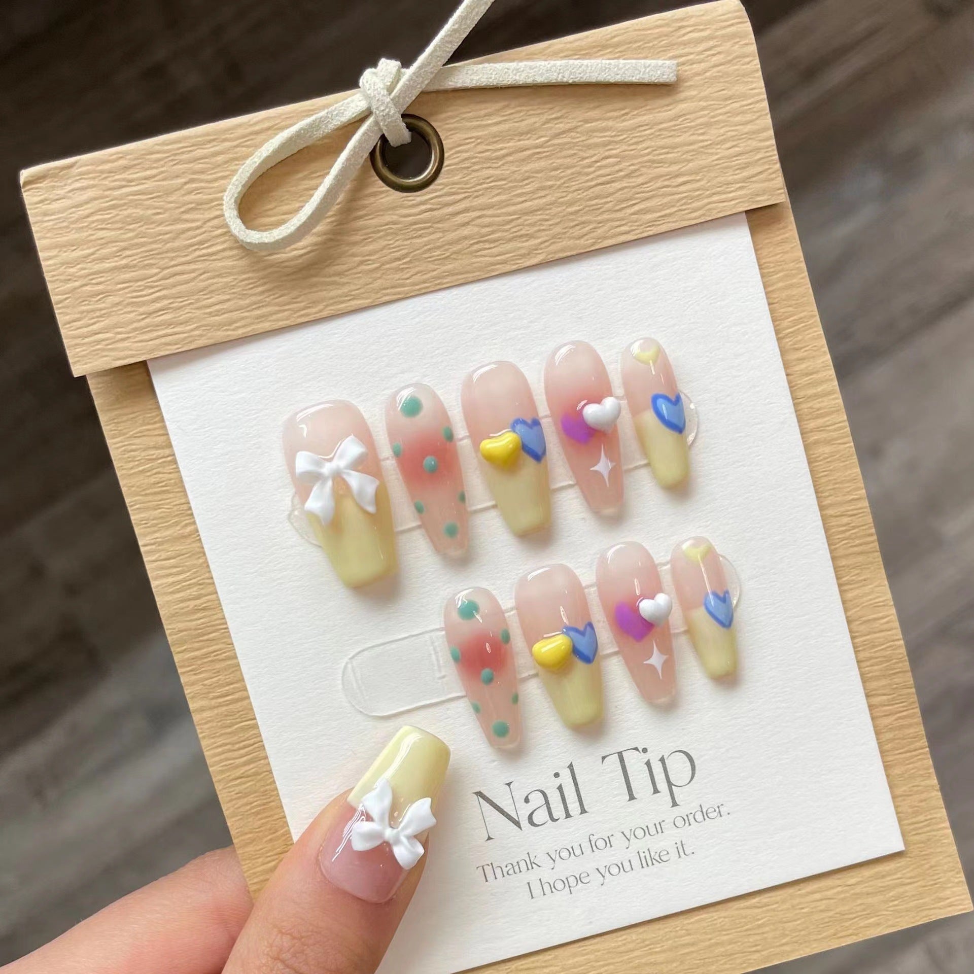 10Pcs Artificial Reusable Nails
