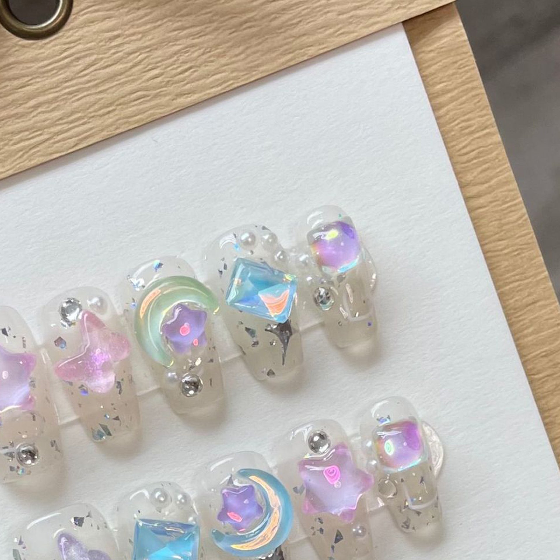 Set Of 10 Nail Extension - Transparent
