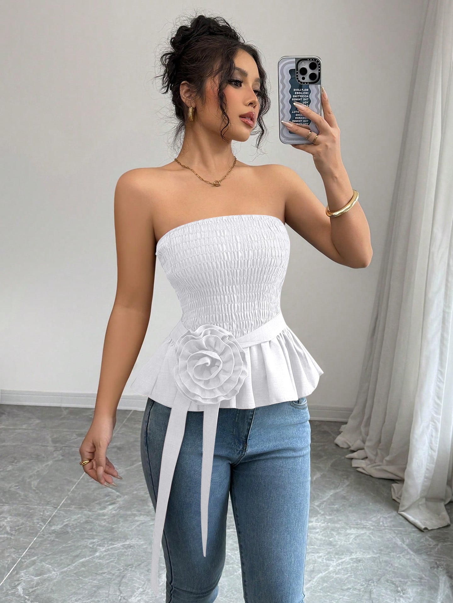 Women Solid Tube Top