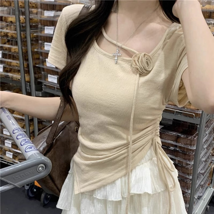 Women Beige Regular Top