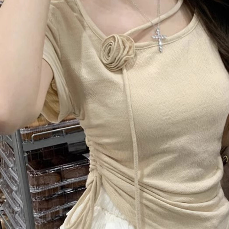 Women Beige Regular Top