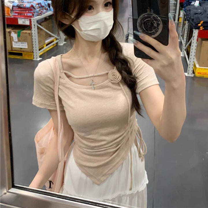 StyleCast Women Solid Round Neck Regular Top