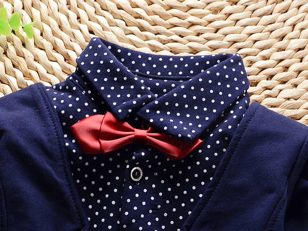 Boys Printed Shirt with Trousers